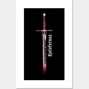 Bloody dagger for Holofernes Posters and Art